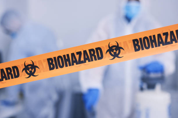 Professional Blood Cleanup technician working in Palo, MI